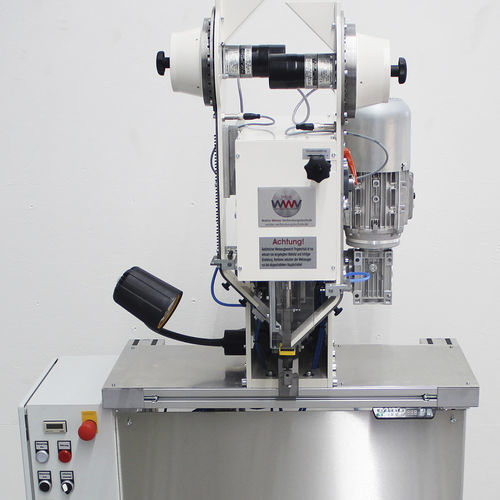 Máquina remachadora eléctrica - 090_01 - Walter Winter Verbindungstechnik GmbH & Co.KG - pie bancada / con alimentación / automática