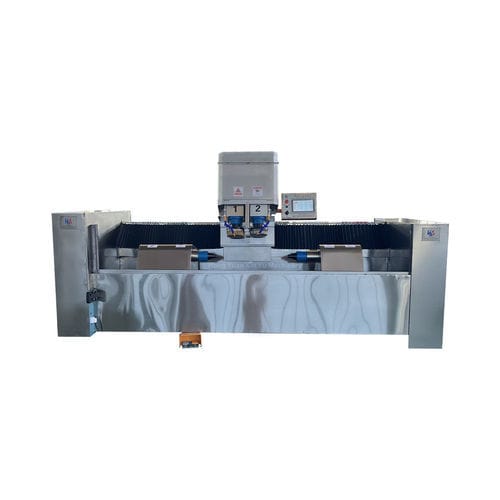 Rectificadora de piezas para procesar - STYM series - Qingdao hongyuanxinyu - CNC / doble cabezal