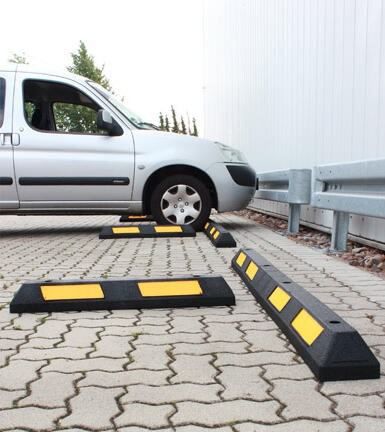 Tope de aparcamiento de estacionamiento - DPS90 - Toptop Técnicos En Protección - de caucho