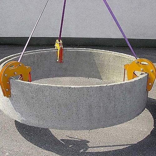 Pinza para piezas de pozo de hormigón - 105 - WIMAG GmbH