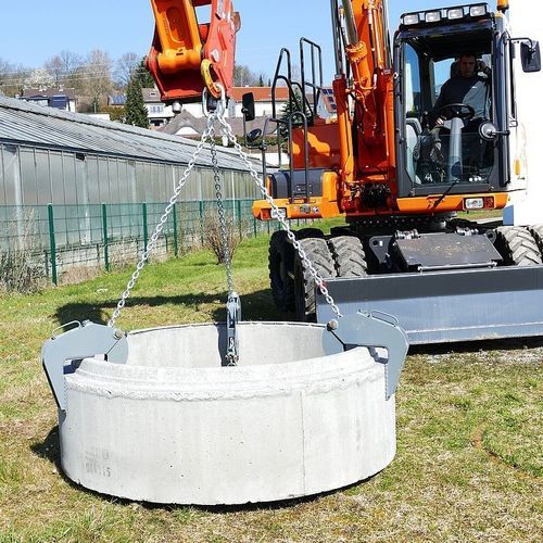 Pinza para piezas de pozo de hormigón - 110 series - WIMAG GmbH