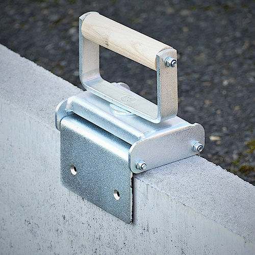 Pinza de elevación para placa de hormigón - 307 - WIMAG GmbH - de piedras / vertical / mecánica
