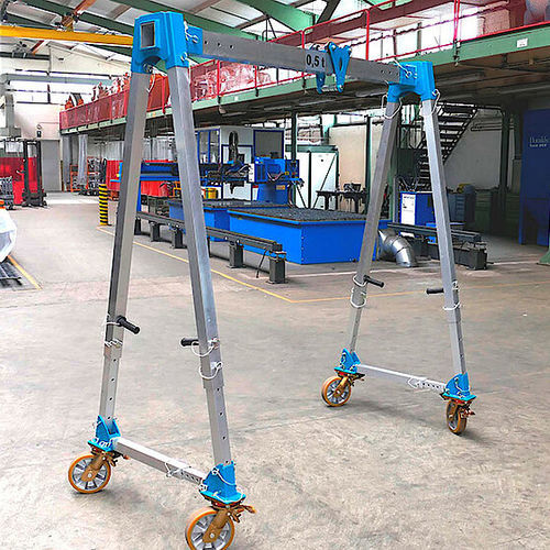 Pórtico portátil - 526 - WIMAG GmbH - de aluminio / ligero / telescópico