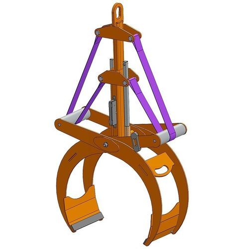 Rezón de elevación de carga para tuberías - 132 100 - WIMAG GmbH - mecánico
