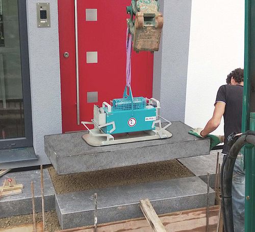 Elevador de ventosas en H - 820  - WIMAG GmbH - para chapas / para losas de piedra / para placa de hormigón