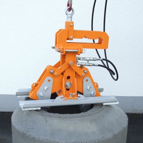 Pulpo hidráulico - 134 - WIMAG GmbH - para piedra / para tuberías / para elementos de hormigón