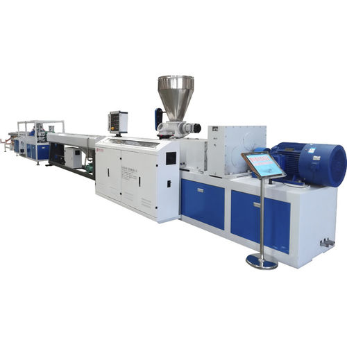 Línea de extrusión de doble tornillo - SJSZ51/105 - Suzhou ACC Machine Co., Ltd. - de tubo / para PVC