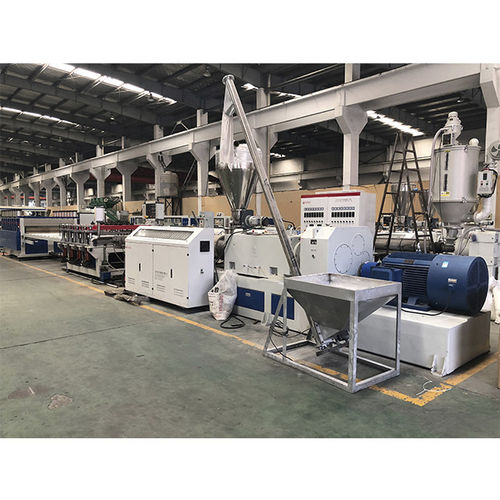 Línea de extrusión de doble tornillo - ACC-80 - Suzhou ACC Machine Co., Ltd. - compacta / de paneles / para PVC