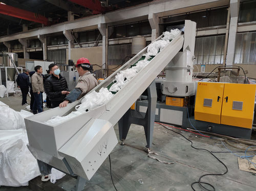 Granuladora de hilos sumergidos en agua - Suzhou ACC Machine Co., Ltd. - con cabezal de anillo de agua / para HDPE / para LDPE