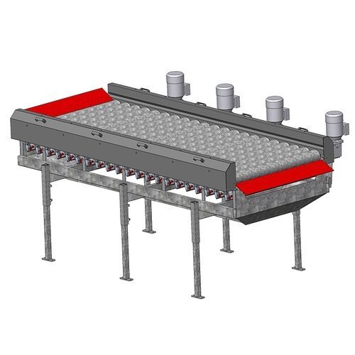 Secador para patatas - Schmatec GmbH - de hortalizas / con transportador de cinta / horizontal