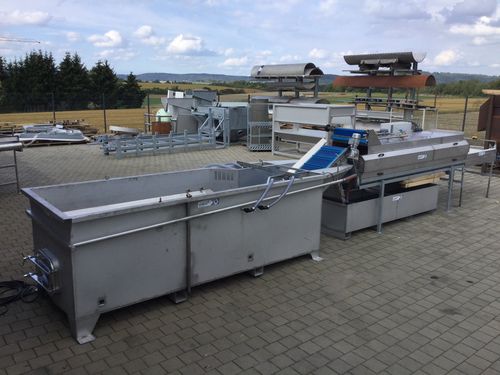 Lavadora de boniatos - Schmatec GmbH - de inmersión