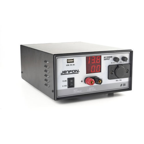 Alimentación eléctrica de mesa - JF20 - Pihernz - AC/DC / ajustable / con protección contra cortocircuitos