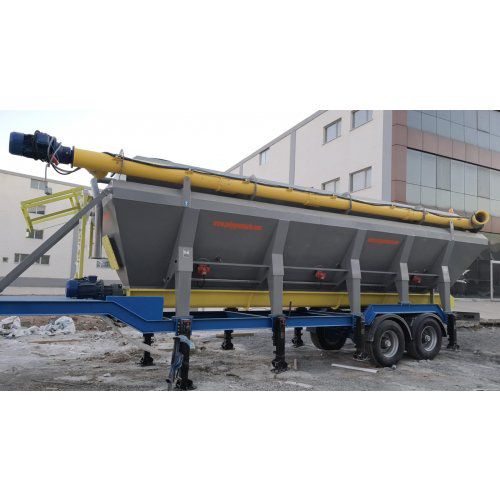 Silo horizontal - Polygonmach - de cemento / para productos a granel / de llenado