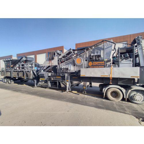 Machacadora de mandíbula - 1-PMCC1 - Polygonmach - móvil