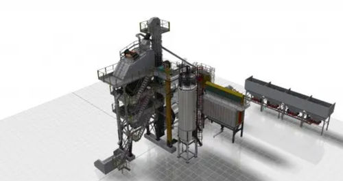 Planta de asfalto móvil - MBA 40-60 - Polygonmach