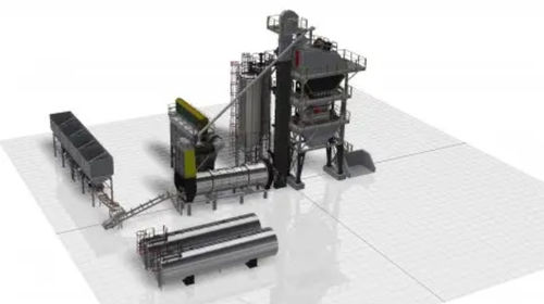 Planta de asfalto móvil - MBA 100-120 - Polygonmach