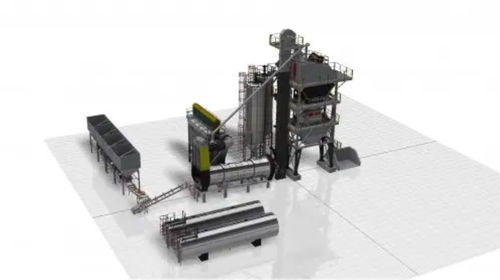 Planta de asfalto estacionaria - PBA 240-320 - Polygonmach