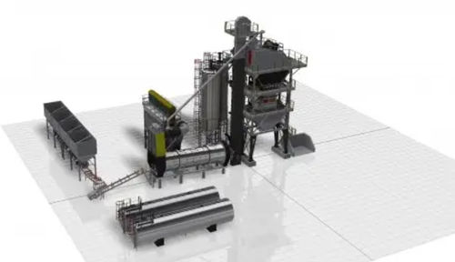 Planta de asfalto móvil - MBA 120-140 - Polygonmach