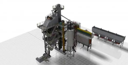 Planta de asfalto móvil - MBA 140-160 - Polygonmach