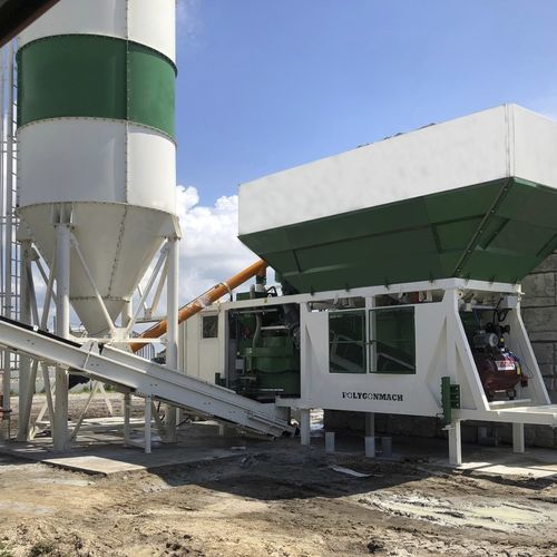Planta de hormigón móvil - PAC 30 - Polygonmach