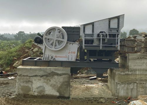 Machacadora de mandíbula - Polygonmach - estacionaria / primaria