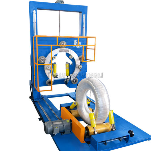 Enrolladora y embaladora vertical - HT - Shandong Sapphire Packaging Machinery - para hilos de acero / para tubos flexibles