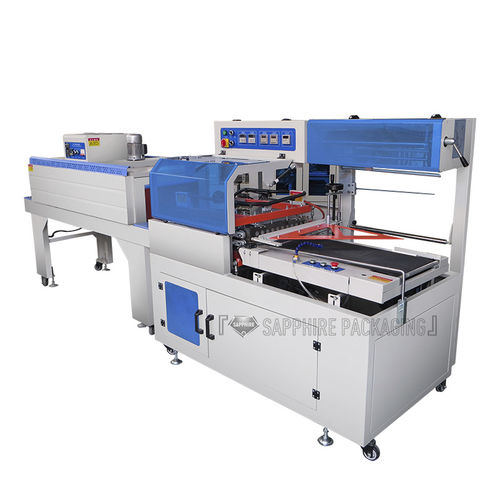 Retractiladora automática - FQL450 - Shandong Sapphire Packaging Machinery - con de film termorretráctil con barra de soldadura / con túnel de retracción