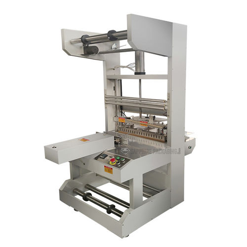 Retractiladora semiautomática - FQ-6030A - Shandong Sapphire Packaging Machinery - para vidrio / para suelo industrial / para productos cosméticos