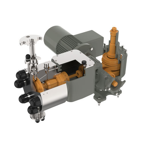 Bomba de membrana - Nexa XP  - Seko S.p.a. - para productos químicos / con control hidráulico / estacionaria