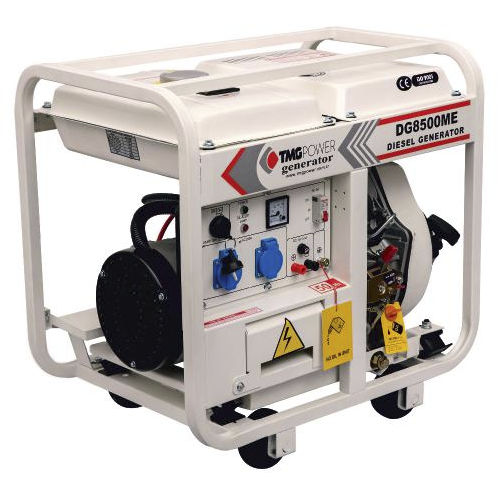 Grupo electrógeno diésel - DG8500ME - TMG POWER - monofásico / 50 Hz / enfriado por aire