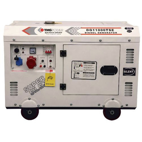 Grupo electrógeno diésel - DG11000TSE - TMG POWER - monofásico / 50 Hz / enfriado por aire