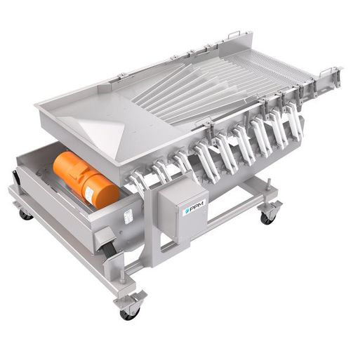 Transportador vibratorio - PPM Technologies, LLC - horizontal / de alineamiento / motor eléctrico