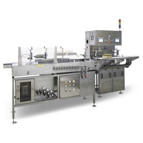 Llenadora semiautomática - VACFILLER 200 - DEREMAUX - de ampollas / para líquido / para la industria agroalimentaria