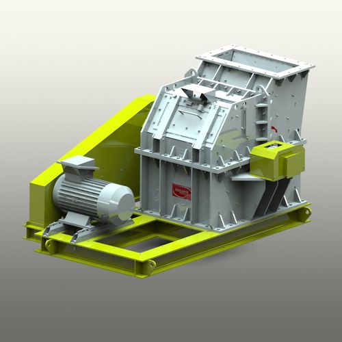 Molino para materiales de construcción - BMA Type - GRELBEX - de martillos / vertical / 380 V trifásico