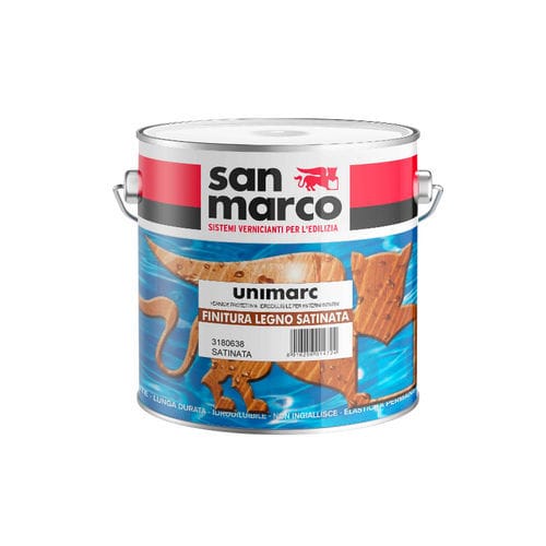 Barniz de protección - Unimarc - SAN MARCO - a base de agua / para madera / para madera