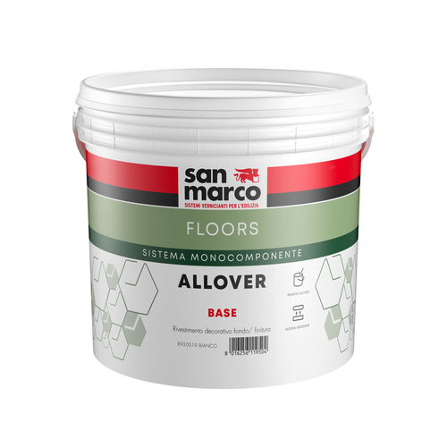 Imprimación monocomponente - Allover  - SAN MARCO - de fibra acrílica / para muro / de una capa