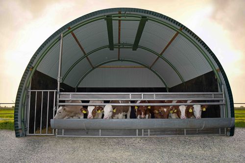 Hangar transportable - Romney - J. Snoei BV - prefabricado / agrícola / armazón de acero