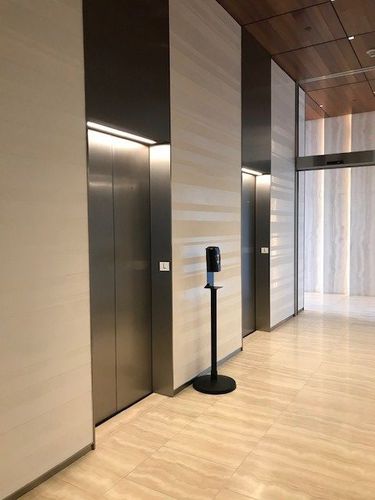 Puerta corredera - Peelle - para interior / de seguridad