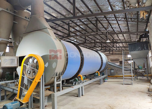 Secador de aire caliente - DDSG series - Dongding Machinery - para bombonas / de serrín / para fertilizante