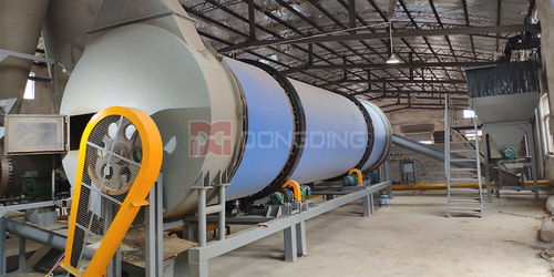 Secador de aire caliente - Dongding Machinery - de maíz / de arroz / cribador