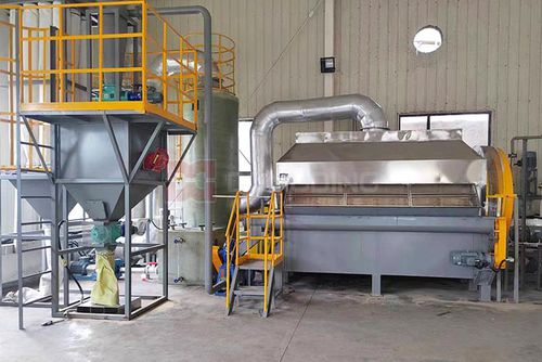 Secador de tambor - JHD series - Dongding Machinery - para bombonas / de revestimiento / indirecto