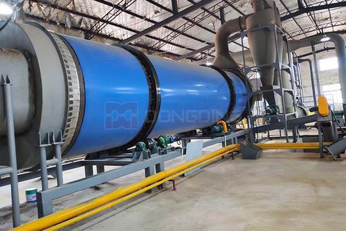Secador de aire caliente - Pomace  - Dongding Machinery - rotativo / de tambor