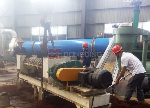 Secador de tambor - Coconut Coir - Dongding Machinery - de aire caliente / de tambor