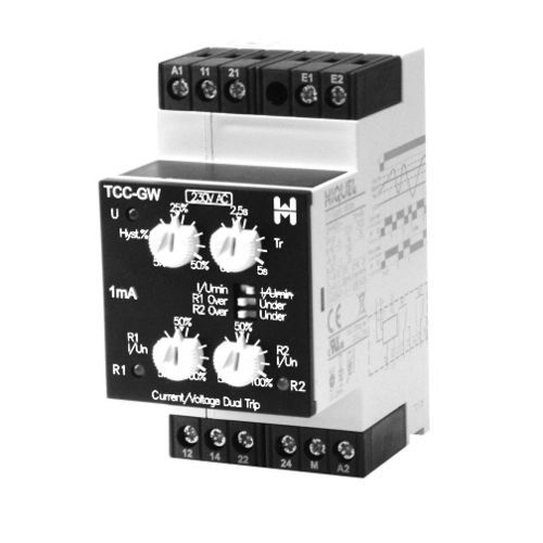 Relé de control de nivel - TCC-GW-V2 series  - HIQUEL - de tensión / de corriente / 2NA