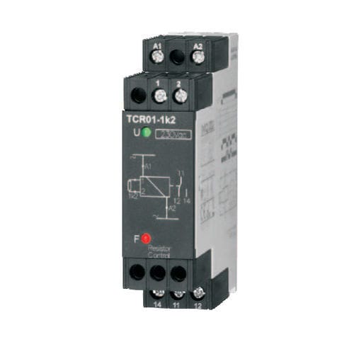 Relé de control 2NA/NC - TCR series  - HIQUEL - 1NA/NC / AC / en riel DIN