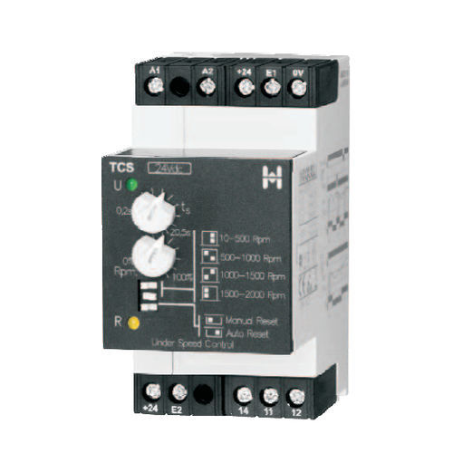 Relé de control de subvelocidad - TCS series  - HIQUEL - 1NA/NC / AC/DC / en riel DIN