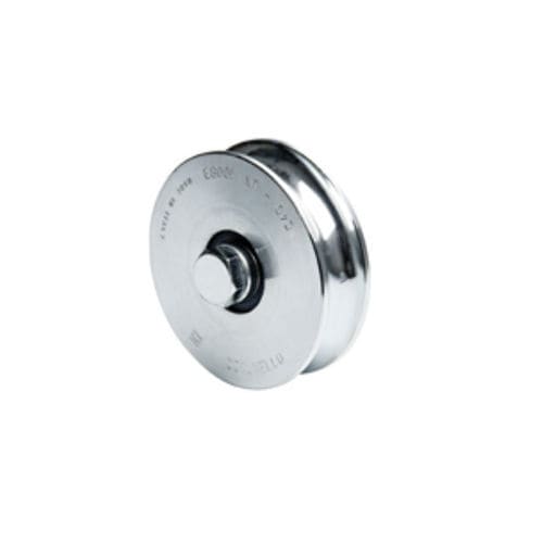 Rueda monobloque - 315 SEMITONDA - COMUNELLO GATE - de acero / para puerta corredera