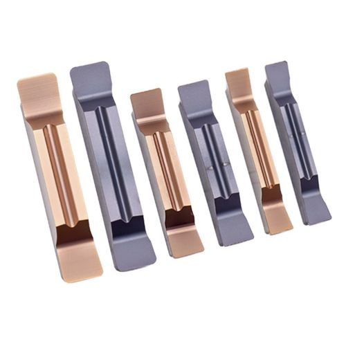 Plaquita de ranurado de carburo - Changzhou Cbaner Precision Tools Co. Ltd - para acero / para hierro fundido / para acero inoxidable