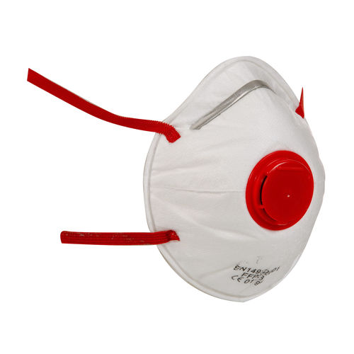 Máscara de protección FFP3 - 4EC - SEBA PROTEZIONE srl - desechable / tipo copa / industrial