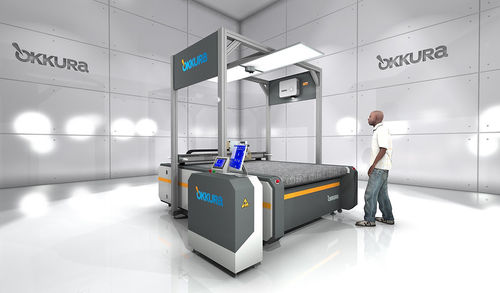 Máquina de corte de cuchilla - OKC1620U - Okkura Limited - para espuma / para textiles / para PVC